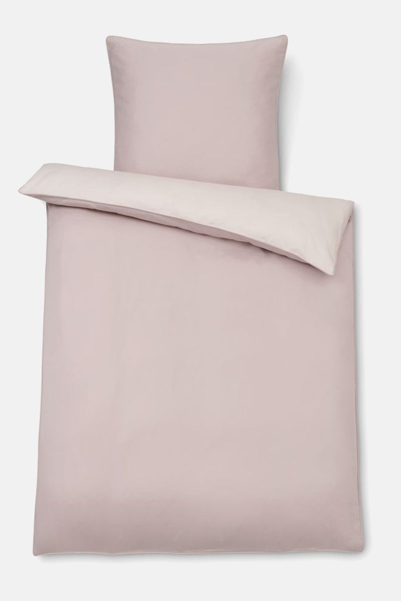 Tchibo Single Tencel Cotton Duvet Set 140 x 200 cm, Light Pink - Image 4